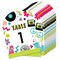 Big Dot of Happiness Through the Decades - 50s, 60s, 70s, 80s, and 90s Party Double-Sided 5 x 7 inches Cards - Table Numbers - 1-20